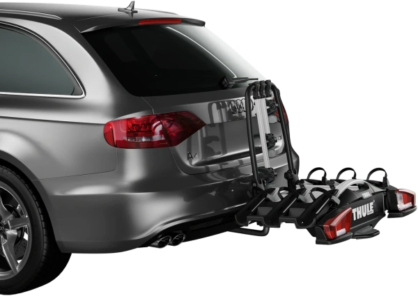 Велокрепления на фаркоп Платформа на фаркоп Thule VeloCompact для 3-х велосипедов 13pin 926 THULE Платформа на фаркоп Thule VeloCompact для 3-х велосипедов 13pin 926 THULE