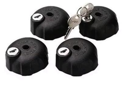 Замки-барашки Thule 527 для запирания багажников на водостоки/велокреплений (4шт) Замки-барашки Thule 527 для запирания багажников на водостоки/велокреплений (4шт)