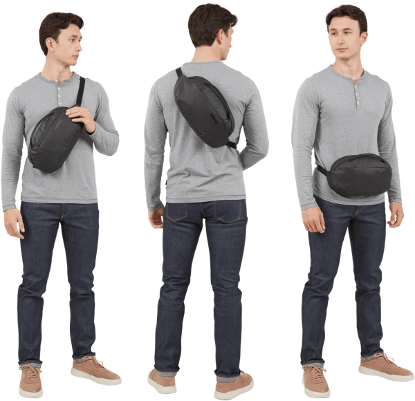 Повседневные сумки Сумка через плечо Thule Tact Waistpack, 5L, Black THULE Сумка через плечо Thule Tact Waistpack, 5L, Black THULE
