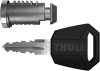 Thule One-Key System 4-pack black