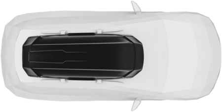 Бокс Thule Motion 3 XXL, 232x92x45 см, черный глянцевый, 600 л