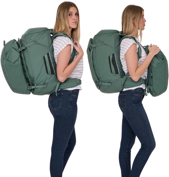 Рюкзаки Thule Landmark 60L Hazy Green женская THULE Thule Landmark 60L Hazy Green женская THULE