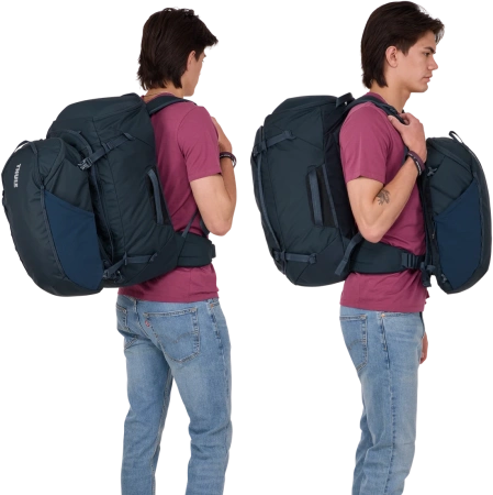 Туристический рюкзак Thule Landmark Travel Pack 60L - Darkest Blue