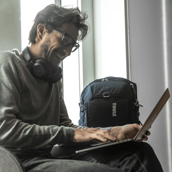 Рюкзаки Рюкзак для ноутбука Thule Construct Backpack, 28L, Carbon Blue THULE Рюкзак для ноутбука Thule Construct Backpack, 28L, Carbon Blue THULE