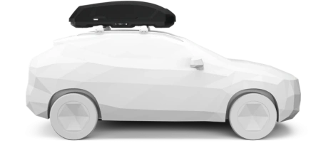 Бокс Thule Force 3 M, 175x81x44 см, черный, dual side, aeroskin, 400 л