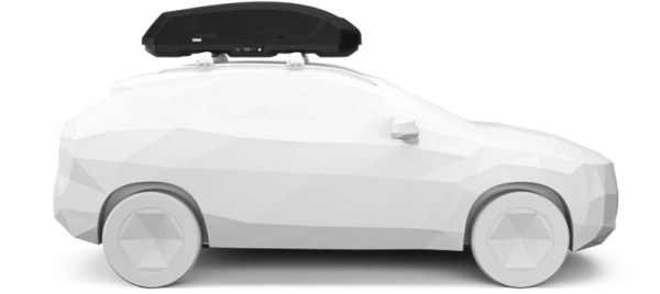 Боксы на крышу Бокс Thule Force 3 M, 175x81x44 см, черный, dual side, aeroskin, 400 л THULE Бокс Thule Force 3 M, 175x81x44 см, черный, dual side, aeroskin, 400 л THULE