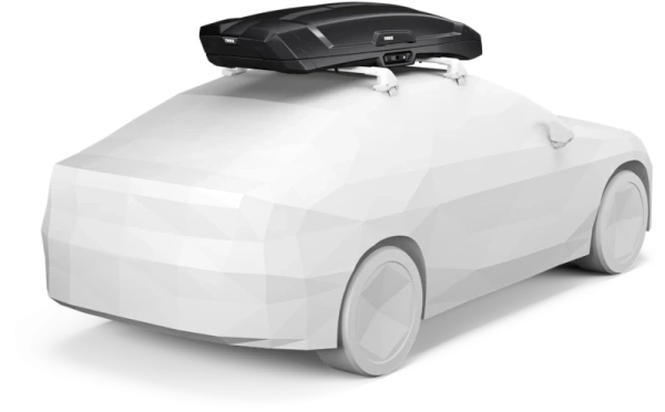 Боксы на крышу Бокс Thule Vector M, 212x88x33.5 см, черный металлик, 310 л THULE Бокс Thule Vector M, 212x88x33.5 см, черный металлик, 310 л THULE