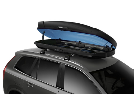 Бокс Thule Motion XT Limited Edition XL (800), черный матовый + голуб. (внутри), 215x91,5x44см, 500л