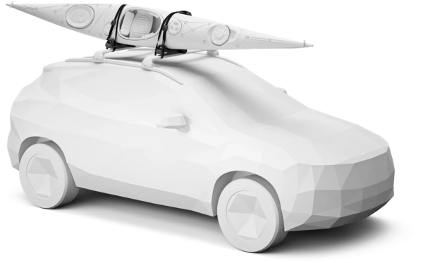 Крепления для водного спортивного снаряжения Thule Hull-a-Port Aero THULE Thule Hull-a-Port Aero THULE