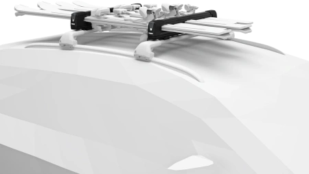 Крепление Thule SnowPack Extender для перевозки (лыж5/сноуборд2), черного цвета
