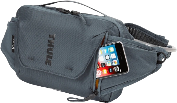 Повседневные сумки Сумка спортивная на пояс Thule Rail, 4L, Dark Slate THULE Сумка спортивная на пояс Thule Rail, 4L, Dark Slate THULE