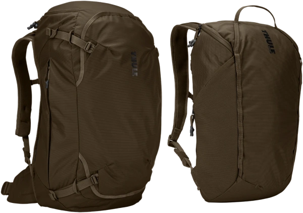 Рюкзаки Туристический рюкзак Thule Landmark Travel Pack 70L - Deep Khaki THULE Туристический рюкзак Thule Landmark Travel Pack 70L - Deep Khaki THULE