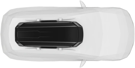 Бокс Thule Motion 3 XL, 215x89x43 см, черный глянцевый, 500 л