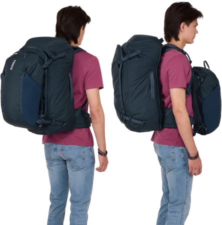 Туристический рюкзак Thule Landmark Travel Pack 70L - Darkest Blue