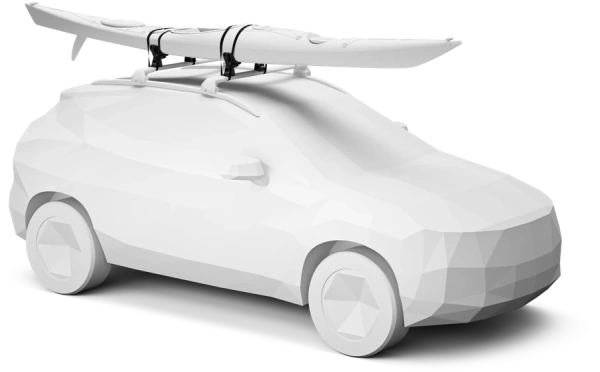Крепления для водного спортивного снаряжения Крепление Thule DockGrip 895 для перевозки каяка и доски для сапсерфинга THULE Крепление Thule DockGrip 895 для перевозки каяка и доски для сапсерфинга THULE