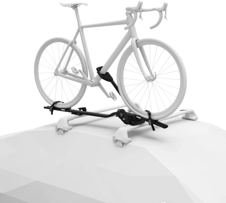 Вертикальное велосипедное крепление Thule ProRide 598 черного цвета