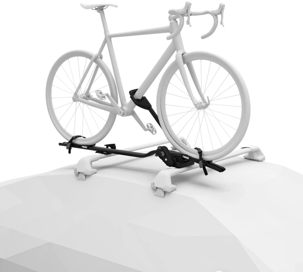 Велобагажники на крышу Вертикальное велосипедное крепление Thule ProRide 598 черного цвета THULE Вертикальное велосипедное крепление Thule ProRide 598 черного цвета THULE