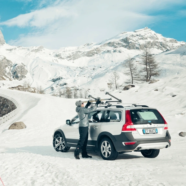 Багажники для зимнего спортивного снаряжения Крепление Thule SnowPack для перевозки (лыж4/сноуборд2)  732-4 THULE Крепление Thule SnowPack для перевозки (лыж4/сноуборд2)  732-4 THULE