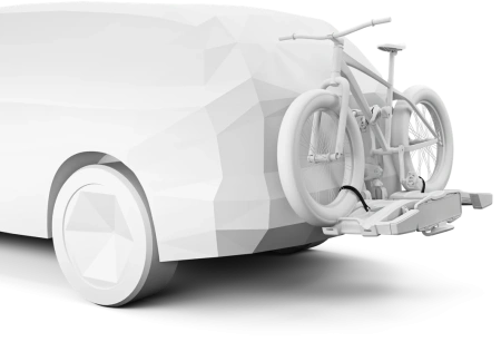 Набор удлинненных сменных ремней Thule для колес велосипедов с широкими колесами