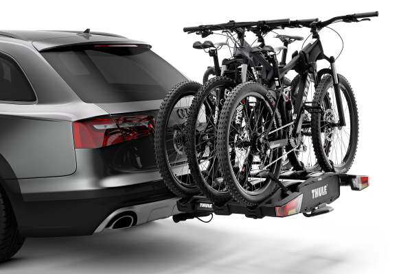 Велокрепления на фаркоп Платформа на фаркоп Thule Easy Fold XT для 3-х велосипедов 934101 черный THULE Платформа на фаркоп Thule Easy Fold XT для 3-х велосипедов 934101 черный THULE