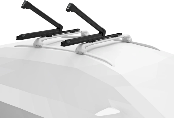 Багажники для зимнего спортивного снаряжения Крепление Thule SnowPack Extender для перевозки (лыж5/сноуборд2), черного цвета THULE Крепление Thule SnowPack Extender для перевозки (лыж5/сноуборд2), черного цвета THULE