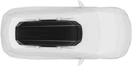 Бокс Thule Motion 3 XL Low, 216x89x35 см, черный глянцевый, 400 л