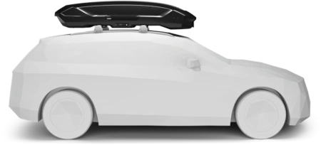 Бокс Thule Motion 3 XXL, 232x92x45 см, черный глянцевый, 600 л