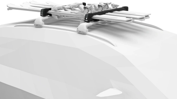 Багажники для зимнего спортивного снаряжения Крепление Thule SnowPack для перевозки (лыж6/сноуборд4), черного цвета 7326B THULE Крепление Thule SnowPack для перевозки (лыж6/сноуборд4), черного цвета 7326B THULE