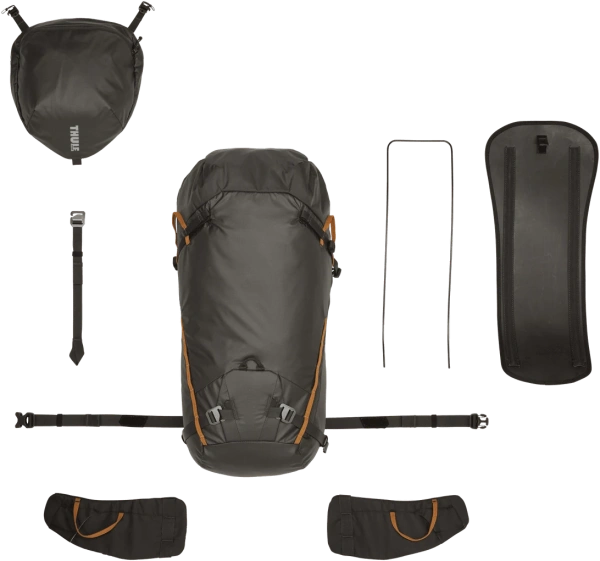 Рюкзаки Туристический рюкзак Thule Stir Alpine, 40L, Obsidian THULE Туристический рюкзак Thule Stir Alpine, 40L, Obsidian THULE
