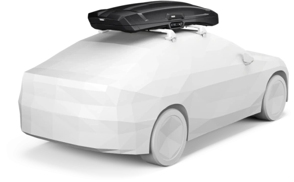 Боксы на крышу Бокс Thule Vector Alpine, 228x88,5x32 см, черный металлик, 360 л THULE Бокс Thule Vector Alpine, 228x88,5x32 см, черный металлик, 360 л THULE