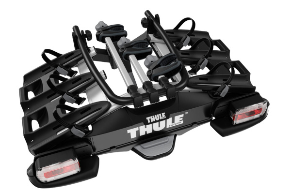 Велокрепления на фаркоп Платформа на фаркоп Thule VeloCompact для 3-х велосипедов 7pin 927 THULE Платформа на фаркоп Thule VeloCompact для 3-х велосипедов 7pin 927 THULE