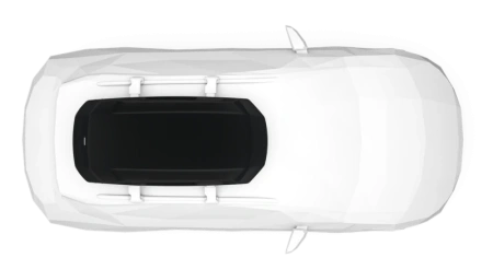 Бокс Thule Force 3 M, 175x81x44 см, черный, dual side, aeroskin, 400 л